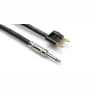 Hosa SKJ-625BN 16 AWG 2-conductor Speaker Cable 1/4" TS to Dual Banana 25 ft