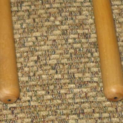 ONE pair new old stock Regal Tip 607SG, GOODMAN # 7 BRILLIANT STACCATO TIMPANI MALLETS - hard oval core covered with oval shaped cream-ish damper white felt, hard rock maple handles / shaft (includes packaging) image 13
