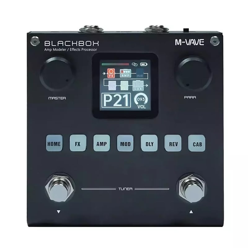 M-VAVE Blackbox Guitar / Bass AMP Modeler Rechargeable Multi | Reverb