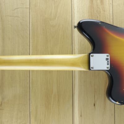 Fender Custom Shop Dealer Select CuNiFe Wide Range Jazzmaster Relic, 3 Tone Sunburst R124808 image 3