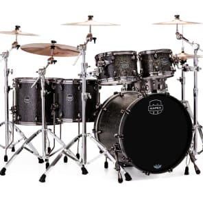 Mapex SV628XBKFB Saturn V MH Exotic 22x18/10x8/12x9/14x14/16x16" 5pc Studioease Shell Pack