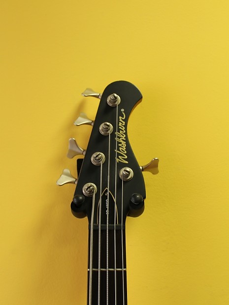Washburn 5 String Bass Guitar CB-15 Cocobolo | Reverb