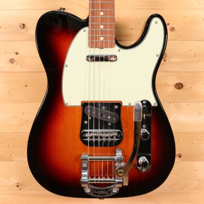 Fender Vintera '60s Telecaster Electric Guitar w/ Bigsby Vibrato - 3-Color Sunburst for sale