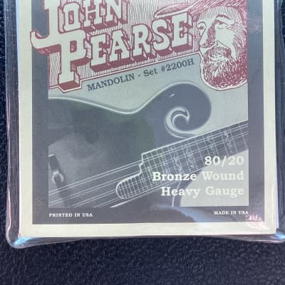 John Pearce 2200H Mandolin String Set image 1