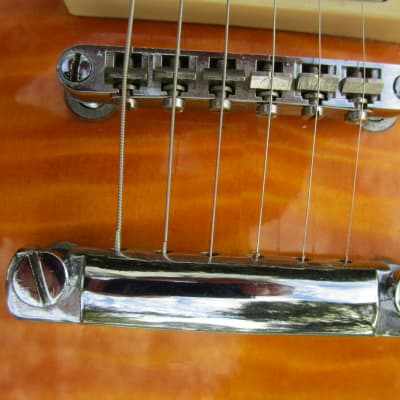 The Samick LP Standard Copy Guitar,  1980's,  Sunburst, Plays/Sounds Good image 8