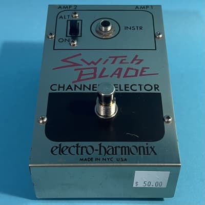 Electro Harmonix Switch Blade Vintage Switcher W/ Box Brown & Red Silkscreen! G3 image 4