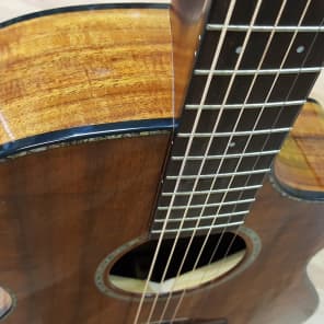 Breedlove Pursuit Concert KK Acoustic-Electric Guitar PSC88CE, Solid Koa top, Koa back and sides image 4
