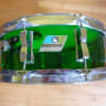 Ludwig Vistalite Snare 1970's Green Acrylic