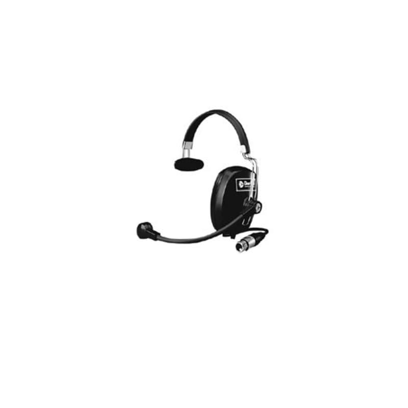 Clear-Com CC-40 Single Ear Sealed Earcup Headset with 4-Pin XLR