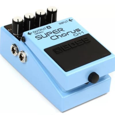 Boss CH-1 Stereo Super Chorus Electric Guitar Effect Effects Pedal image 2