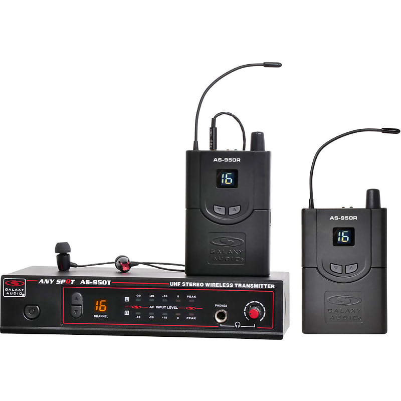 Galaxy Audio AS-950 Wireless IEM System - Band N image 1