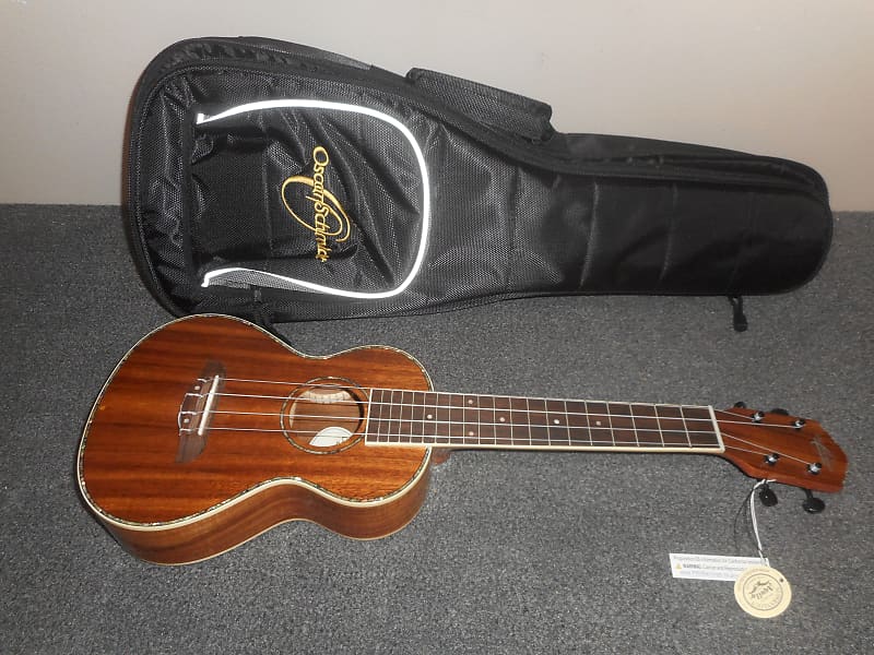 Oscar Schmidt OU6WK Wide Neck Koa Tenor Ukulele & Gig Bag