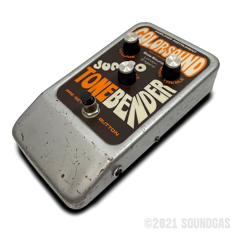 Colorsound Tonebender シリコン 90年代 Colorsound 1990's Tone Bender Fuzz - GUITAR TRADERS - ギター