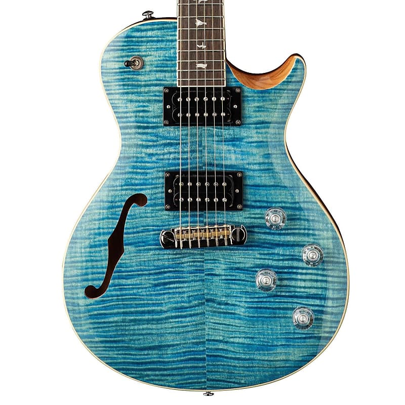 PRS Zach Myers Semi-Hollow Body Electric Guitar (Myers Blue) image 1