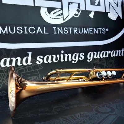 Yamaha 4335 Gll Gold Laquer Trumpet- Intermediate image 4