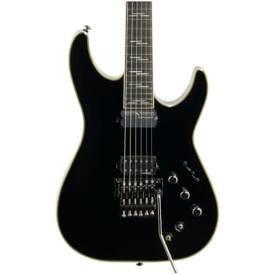 Schecter C-1 FR-S Blackjack Electric Guitar, Gloss Black for sale