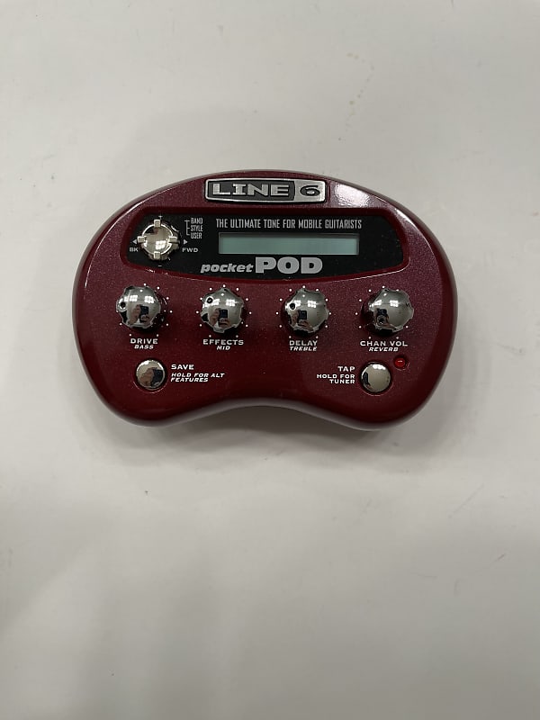 Line 6 Pocket Pod Mini Amp Modeler Multi Effects Reverb Australia