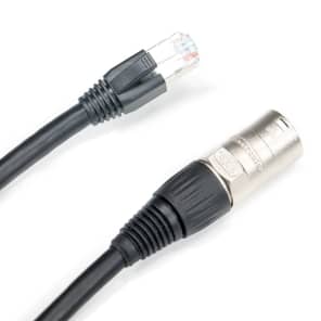Elite Core Audio SUPERCAT6-S-RE-300 Ultra Rugged Shielded Tactical CAT6 Ethernet to Booted RJ45 Cable - 300'