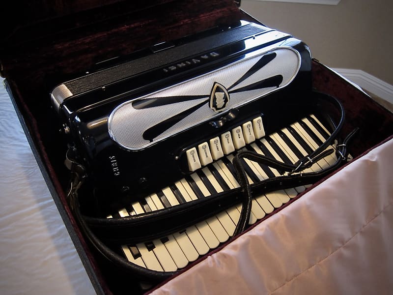 Da Vinci Electric Accordion Super Clean All Original w Hard Reverb