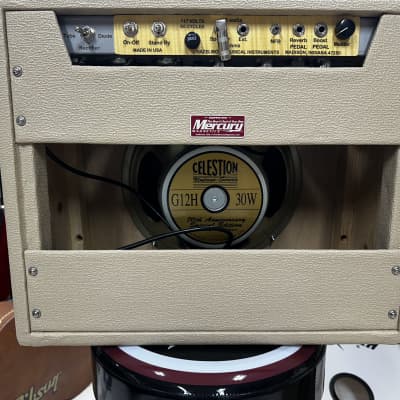 Hazelwood ThunderTone 15 Amp, Celestion 12”, Mercury Magnetics transformers. 2025 - Blonde image 7