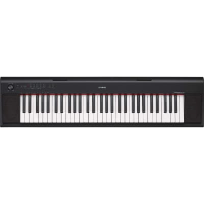Yamaha NP-12B Piaggero - 61 Key Piano Style Keyboard - Black image 1