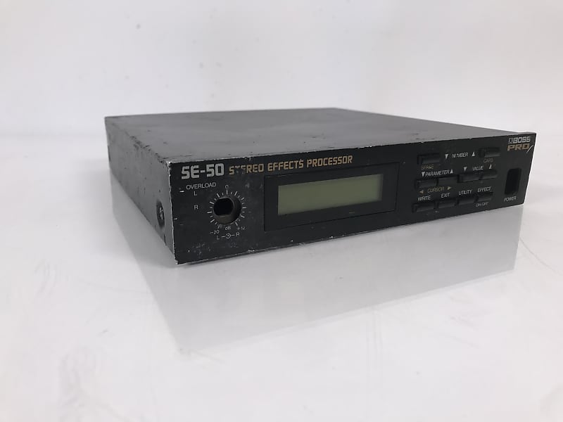 BOSS SE50 Stereo Effects Processor Vocoder Reverb