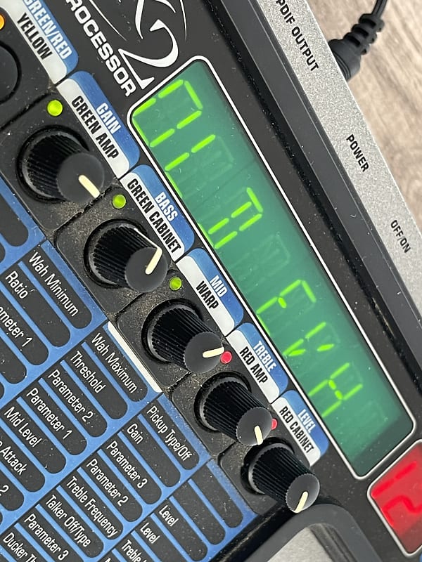 Digitech GNX2 Multi effect station - Pedal Profile Video