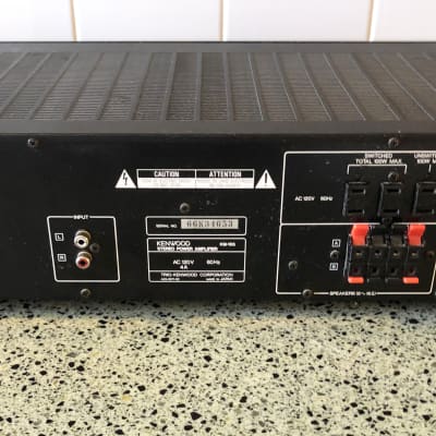 Classic Kenwood Basic C1 preamplifier,  KM-10 Power Amplifier, KT-57 AM FM Tuner Nice set image 11