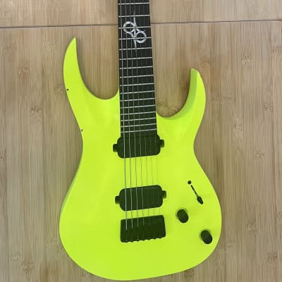 Solar Guitars A2.7LN 2021-2022 - Lemon Neon image 1