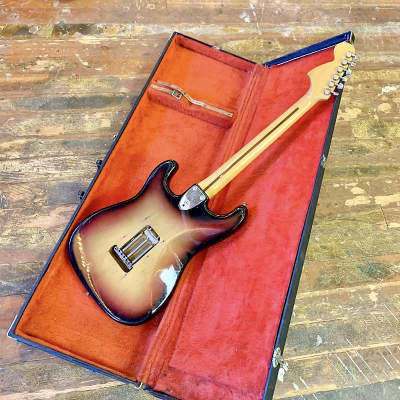 Fernandes Burny Custom strat 1976 Sunburst original vintage