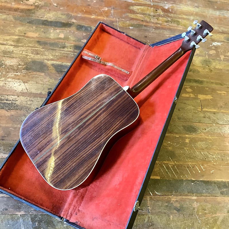 Morris WS-30E acoustic guitar c 1970's Rosewood original