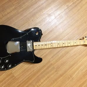 Fender '72 Telecaster Custom Reissue MIM 2006-2007 Black | Reverb