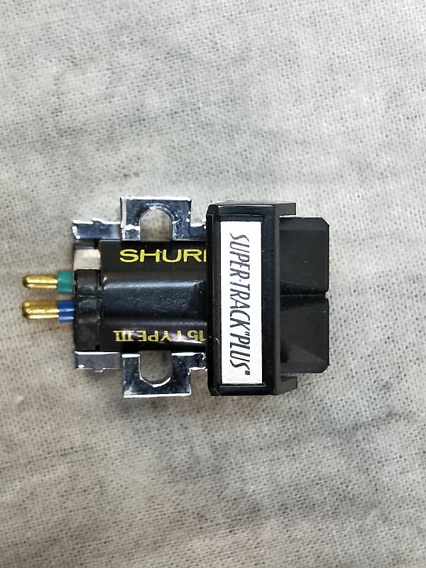 Shure V15 Type III stereo Dynetic phono Cartridge & Super-Track