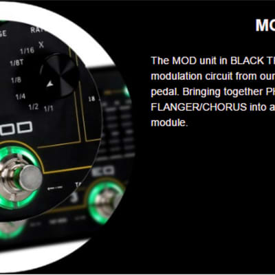 Mooer Black Truck 6 effects pedals in 1 Guitar Effects Pedal  w Carry Case & power supply image 8
