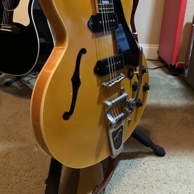 Epiphone Casino Inspired by John Lennon 2009 Blonde Natural w/ Bigsby & Other Mods for sale