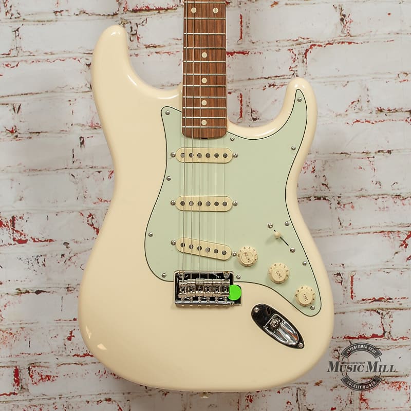 Fender Vintera 60's Stratocaster Modified Electric Guitar Olympic White image 1