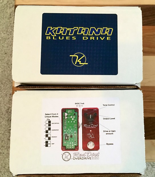 Keeley Katana Blues Drive Overdrive V1 | Reverb