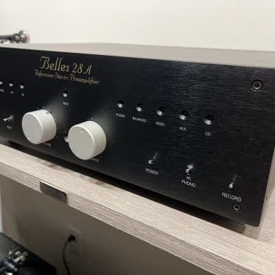 Belles 28A Reference Preamp & 350A Reference Power Amp Stack image 5