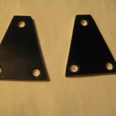 No Name 2 Truss Rod Covers Vintage 1980's image 7