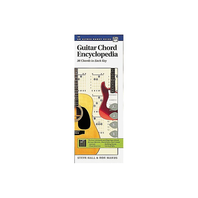 Alfred Guide Guitar Chord Encyclopedia Book | Reverb