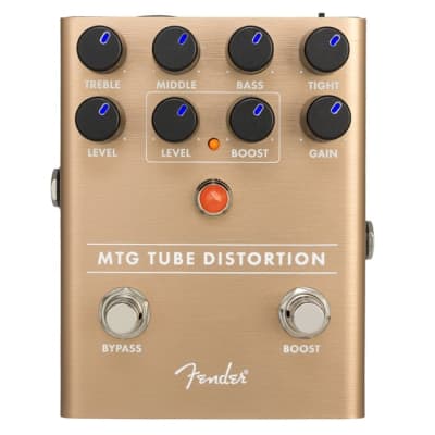 Used Fender MTG Tube Distortion Guitar Effects Pedal for sale