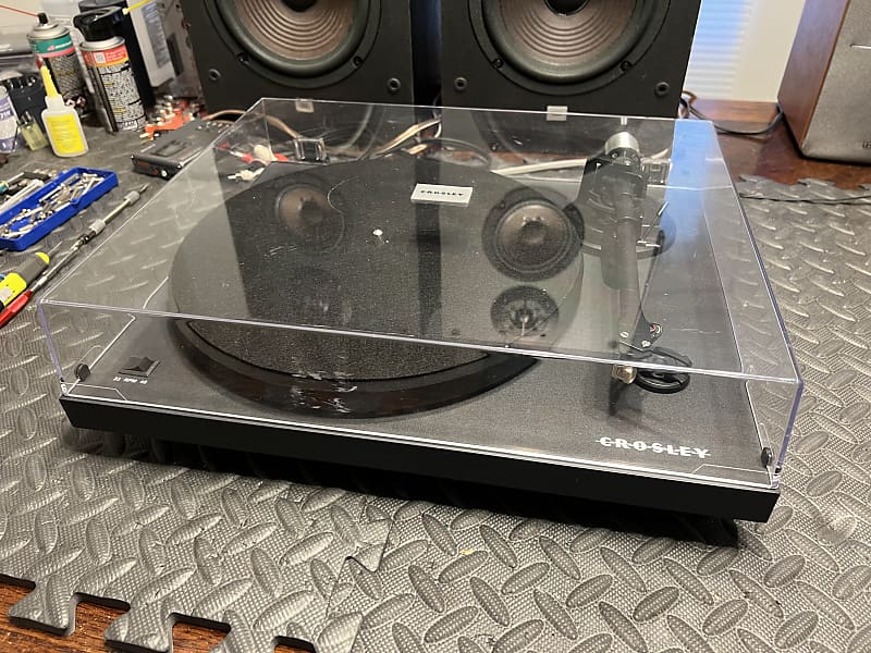 Crosley C6B Turntable Serviced! Reverb
