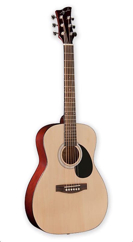 Jay Turser JJ43-N Dreadnought Basswood Body Mahogany Neck 3/4 Size 6-String Acoustic Guitar image 1