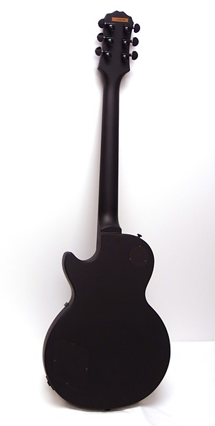 Epiphone Goth Les Paul Studio Electric Guitar - Pitch Black