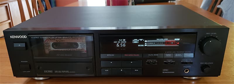 KENWOOD KX-3510 カセットデッキ Kenwood KX-3510 Auto Reverse Cassette Deck Works 100% Tested