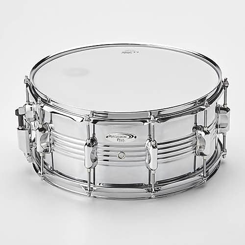 Percussion Plus 14" x 6.5" 10-lug Concert Snare Drum - F1013 image 1