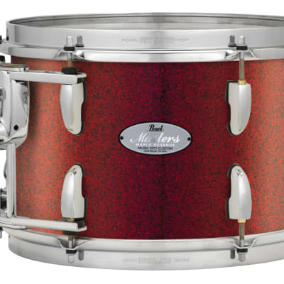 Pearl Music City Custom Masters Maple Reserve 22"x20" Bass Drum, #419 Burnt Orange Abalone  BURNT ORANGE ABALONE MRV2220BX/C419 image 8