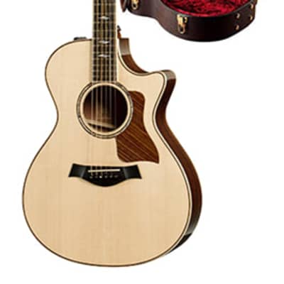Taylor 800 Series 812ce Grand Concert Cutaway Acoustic/Electric Guitar, w/ Taylor Deluxe Brown Hards image 1