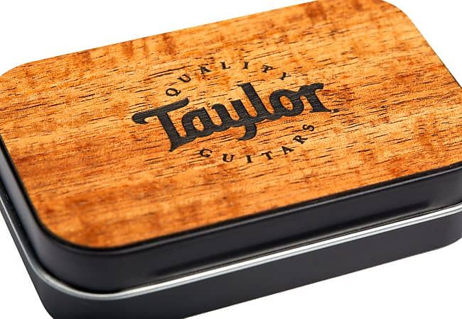 Taylor DarkTone Series Pick Tin, Koa Top Collector's Edition