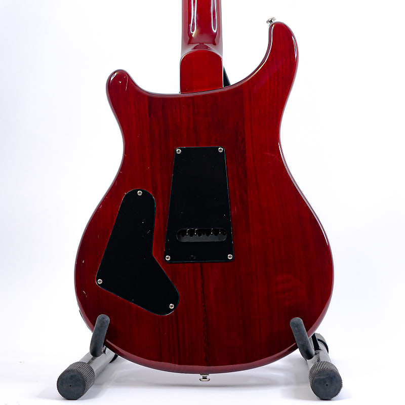 2009 PRS SE Custom 24 Flat Top in Transparent Red w
